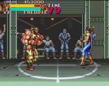 une photo d'Ã©cran de Final Fight 2 sur Nintendo Super Nes